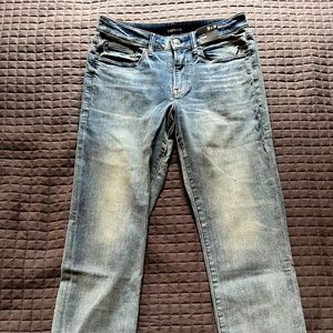 Express - Straight Fit Light Wash Men's Jeans (30/30)